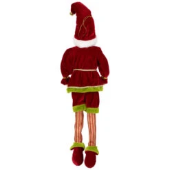 Northlight Elf Monarch Poseable Christmas Figure - 18" - Red And Green -Christmas Decor Sale northlight e76455 04 87766.1701451310