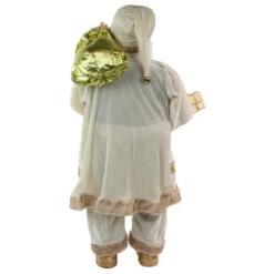 Northlight Winter Santa Claus With Gift Bag Christmas Figure - 36" - White And Cream -Christmas Decor Sale northlight e76466 4new 07537.1665611942