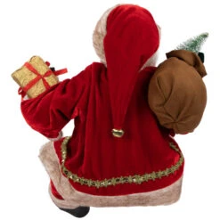 Northlight 24" Sitting Santa Claus With Gift Bag And Presents Christmas Figure -Christmas Decor Sale northlight e76517 4new 25680.1679418487