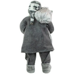 Northlight 24" Gray And White Santa Claus With Lantern Christmas Figure -Christmas Decor Sale northlight e85385 4 11655.1664466982
