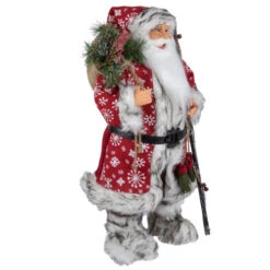 Northlight 24" Snowflake Santa Claus With Staff And Mittens Christmas Figure -Christmas Decor Sale northlight e86164 2 new 28464.1671181376