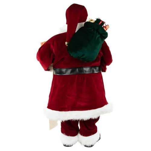 Northlight Santa Claus With Naughty Or Nice List Christmas Figure - 36" 7 Northlight Santa Claus With Naughty Or Nice List Christmas Figure - 36" - Image 5