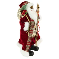 Northlight 24" African American Santa Claus With Gift Bag Christmas Figure 10 Northlight 24" African American Santa Claus With Gift Bag Christmas Figure -Christmas Decor Sale northlight e94085 2 56186.1671008560