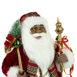 Northlight 24" African American Santa Claus With Gift Bag Christmas Figure 12 Northlight 24" African American Santa Claus With Gift Bag Christmas Figure -Christmas Decor Sale northlight e94085 5 28605.1671008560