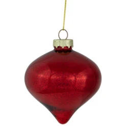 Northlight Shiny And Matte Finish Christmas Glass Ball Ornaments - 3" (80mm) - Red - 9ct -Christmas Decor Sale northlight eb94972 01 86797.1718832926