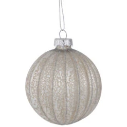 Northlight Glittered And Matte Finish Christmas Glass Ball Ornaments - 3" (80mm) - Silver - 9ct -Christmas Decor Sale northlight eb94973 02 39184.1695657494