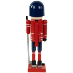 Northlight 14" Blue And Red Wooden Christmas Ice Hockey Player Nutcracker -Christmas Decor Sale northlight f92064 4 32969.1665347050