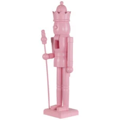 Northlight Nutcracker King With Scepter And Crown Standing Christmas Figure - 15" - Pink -Christmas Decor Sale northlight f96456 05 32109.1726712133