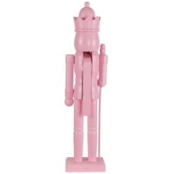 Northlight Nutcracker King With Scepter And Crown Standing Christmas Figure - 15" - Pink -Christmas Decor Sale northlight f96456 07 97432.1726712133