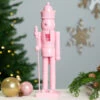Northlight Nutcracker King With Scepter And Crown Standing Christmas Figure - 15" - Pink -Christmas Decor Sale northlight f96456 styled 01 10243.1726712134