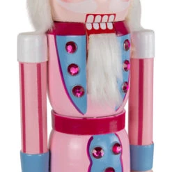 Northlight Cake King Nutcracker Christmas Figure - 15" - Pink And Blue -Christmas Decor Sale northlight f96465 04 77932.1726712134
