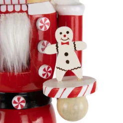 Northlight Peppermint Candy Nutcracker Christmas Figure - 15" - Red And Green -Christmas Decor Sale northlight f96469 09 19276.1726712129