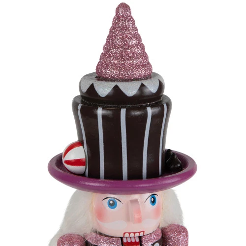 Northlight Cupcake Nutcracker Christmas Figure - 10" - Brown And Pink 8 Northlight Cupcake Nutcracker Christmas Figure - 10" - Brown And Pink - Image 6
