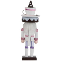 Northlight Hot Cocoa Nutcracker Christmas Figure - 10" - White And Pink -Christmas Decor Sale northlight f96473 04 67099.1726712133