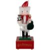 Northlight Animated And Musical Santa Christmas Nutcracker With Bear - 12" -Christmas Decor Sale northlight f9711420bear 01 92268.1694026215