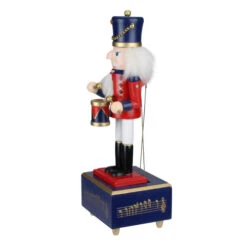 Northlight Nutcracker Drummer Animated And Musical Christmas Figure - 12" - Red And Navy -Christmas Decor Sale northlight f97115 3 74616.1685625088