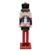 Northlight 14" Red And Blue Christmas Nutcracker With Countdown Sign -Christmas Decor Sale northlight f97127 75594.1597368575