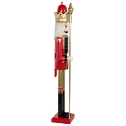 Northlight Commercial Size Christmas Nutcracker King With Scepter - 6' - Red, Black And Gold 9 Northlight Commercial Size Christmas Nutcracker King With Scepter - 6' - Red, Black And Gold -Christmas Decor Sale northlight f97149 2 82522.1665519675