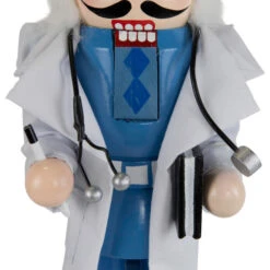 Northlight Doctor With Stethoscope Wooden Christmas Nutcracker - 14" -Christmas Decor Sale northlight f97153 04 02788.1726712140