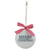 4.5" White And Red Merry Christmas Ornament With A Bow 1 4.5" White And Red Merry Christmas Ornament With A Bow -Christmas Decor Sale northlight fh26924 42229.1601602374