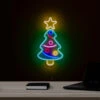 Northlight 15" LED Lighted Neon Christmas Tree Wall Sign -Christmas Decor Sale northlight fm91370 5 14655.1694101348