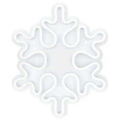 Northlight 15" White LED Lighted Neon Style Snowflake Christmas Window Silhouette -Christmas Decor Sale northlight fm94473 120copy 64980.1666434639