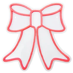 Northlight 15" Red LED Lighted Neon Style Bow Christmas Window Silhouette 8 Northlight 15" Red LED Lighted Neon Style Bow Christmas Window Silhouette -Christmas Decor Sale northlight fm94474 1 79635.1666434341