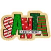 Northlight Red And Green "Santa Stop Here" Outdoor Christmas Doormat 18" X 30" -Christmas Decor Sale northlight fw94658 1 29581.1693409621