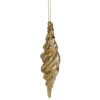 Northlight 8.25" Shiny Gold Textured Finial Christmas Ornament -Christmas Decor Sale northlight gb90484 62831.1665611631