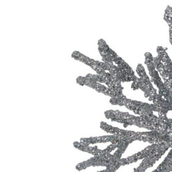 Northlight 7.5" Silver Glitter Snowflake Christmas Ornament -Christmas Decor Sale northlight gb90526 3 36292.1603245200