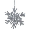 Northlight 7.5" Silver Glitter Snowflake Christmas Ornament -Christmas Decor Sale northlight gb90526 79210.1603245199