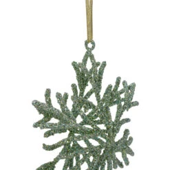 Northlight 7.5" Green Glitter Snowflake Christmas Ornament -Christmas Decor Sale northlight gb90527 2 71339.1669970841