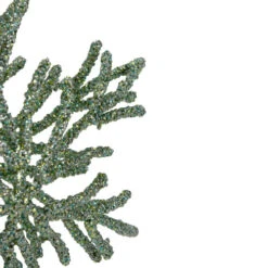 Northlight 7.5" Green Glitter Snowflake Christmas Ornament -Christmas Decor Sale northlight gb90527 3 92748.1669970841