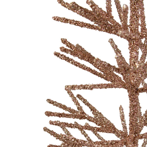 Northlight Artificial Glittered Twig Christmas Tree - 18" - Rose Gold - Unlit 5 Northlight Artificial Glittered Twig Christmas Tree - 18" - Rose Gold - Unlit - Image 3