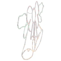 Northlight 34" Lighted Christmas Bell And Bow Window Silhouette Decoration -Christmas Decor Sale northlight gv94144 2 44208.1702315857