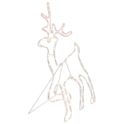 Northlight 24" Lighted Standing Reindeer Silhouette Outdoor Christmas Decoration 12 Northlight 24" Lighted Standing Reindeer Silhouette Outdoor Christmas Decoration -Christmas Decor Sale northlight gv94154 3 25101.1702315857