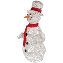 Northlight Lighted Glittered Rattan Snowman Outdoor Christmas Decoration - 28" - Clear Lights 12 Northlight Lighted Glittered Rattan Snowman Outdoor Christmas Decoration - 28" - Clear Lights -Christmas Decor Sale northlight h85109 3new 71470.1670576253