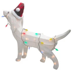 Northlight LED Lighted Dachshund Dog In Santa Hat Outdoor Christmas Decoration - 32" - Multicolor 9 Northlight LED Lighted Dachshund Dog In Santa Hat Outdoor Christmas Decoration - 32" - Multicolor -Christmas Decor Sale northlight h92301 2 54795.1665174048