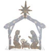 Northlight LED Lighted Holy Family Nativity Scene Outdoor Christmas Decoration - 44" - Warm White -Christmas Decor Sale northlight h92303 1new 09022.1671181378