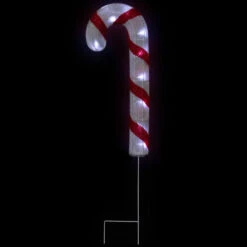 Northlight Lighted Candy Cane Christmas Pathway Lawn Stakes - 20" - Set Of 3 -Christmas Decor Sale northlight h95894 onblack 01 26664.1722387423