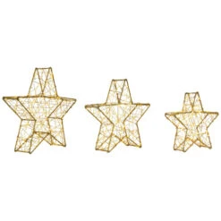 Northlight LED Lighted Stars Outdoor Christmas Decorations - 14" - Gold - Set Of 3 13 Northlight LED Lighted Stars Outdoor Christmas Decorations - 14" - Gold - Set Of 3 -Christmas Decor Sale northlight h96323 02 95834.1724289800