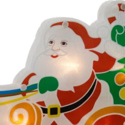 Northlight 23" Lighted Santa And Reindeer Christmas Window Silhouette 9 Northlight 23" Lighted Santa And Reindeer Christmas Window Silhouette -Christmas Decor Sale northlight ha92201 02 94338.1694101350