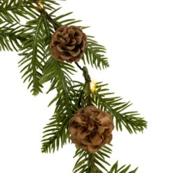 Northlight Pre-Lit B/O Pinecone And Pine Christmas Garland - 4.75' - Warm White Lights 11 Northlight Pre-Lit B/O Pinecone And Pine Christmas Garland - 4.75' - Warm White Lights -Christmas Decor Sale northlight hc96447 04 38055.1726279106
