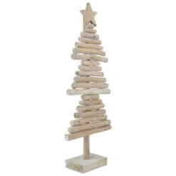 Northlight Rustic Wooden Christmas Tree With Star Decoration - 25.5" -Christmas Decor Sale northlight hh87688 1 39358.1669970845