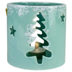 Northlight Pine Tree And Star Cutout Tea Light Christmas Candle Holder - 4.25" - Green -Christmas Decor Sale northlight hh93144 2 14780.1651078276