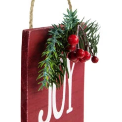 Northlight 7" Hanging "JOY" Christmas Wall Decor With Pine And Berries 17 Northlight 7" Hanging "JOY" Christmas Wall Decor With Pine And Berries -Christmas Decor Sale northlight hh93162 5 75636.1680866846