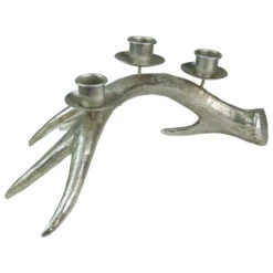 Deer Antler Christmas Taper Candle Holder - 12" - Champagne 10 Deer Antler Christmas Taper Candle Holder - 12" - Champagne -Christmas Decor Sale northlight hh93164 3 47292.1645490801