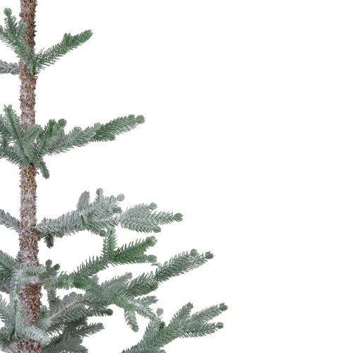 Northlight Frosted Pine Slim Artificial Christmas Tree With Jute Base - 3' - Unlit 5 Northlight Frosted Pine Slim Artificial Christmas Tree With Jute Base - 3' - Unlit - Image 3