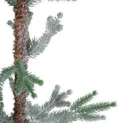 Northlight Frosted Slim Pine Artificial Christmas Tree In Burlap Base - 5' - Unlit -Christmas Decor Sale northlight hn89326 2 64958.1665610757