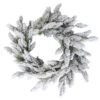 Northlight Heavily Flocked Artificial Pine Christmas Wreath, 16.5-Inch, Unlit -Christmas Decor Sale northlight hn92697 1 pre20list 14560.1636200435